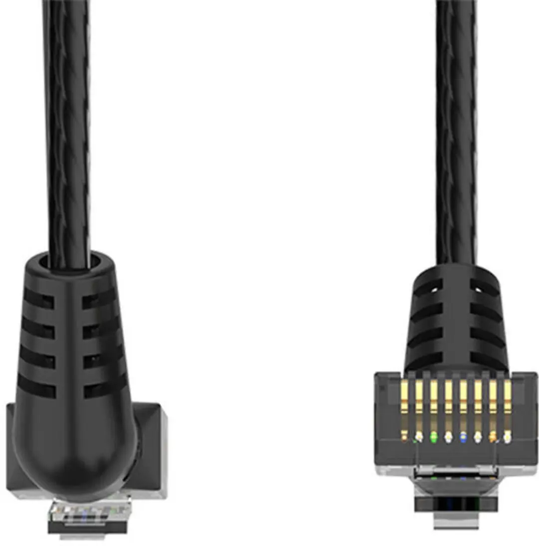 Vention Utp Cat.6 Ibobf Netwerkkabel RJ45 1m - Zwart