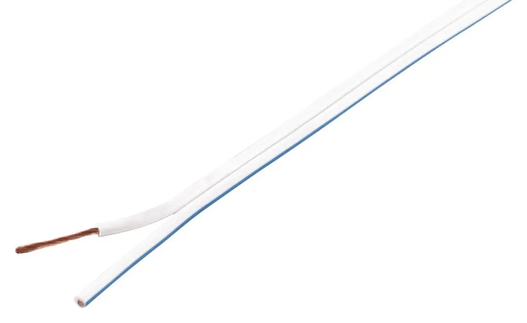 Konig Luidsprekerkabel KN-LSP02R-100W - Wit - 100m