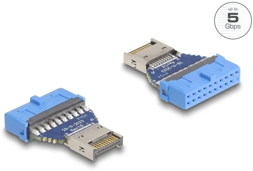 Delock USB 5Gbps Adapter Pin Header naar USB Type-E Key A