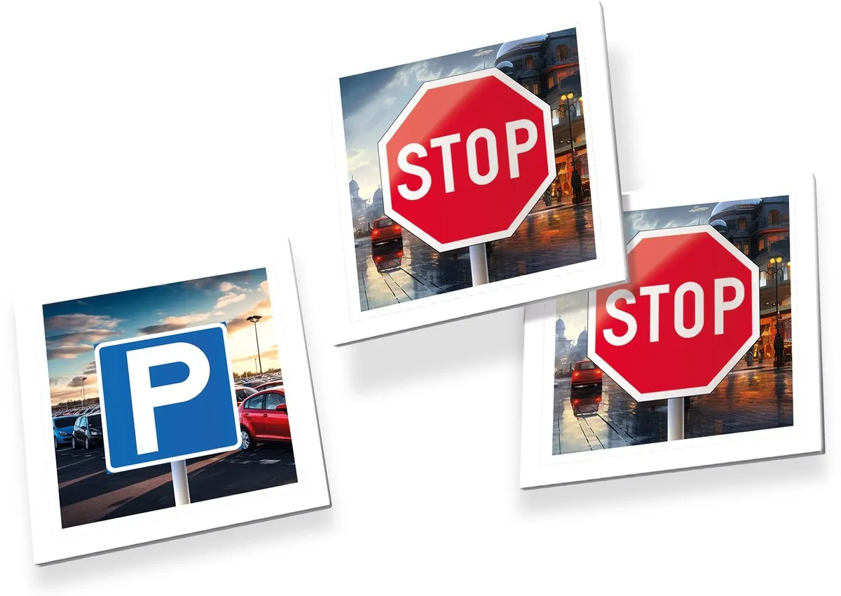 Tactic Memory Verkeersborden Kaartspel 60555