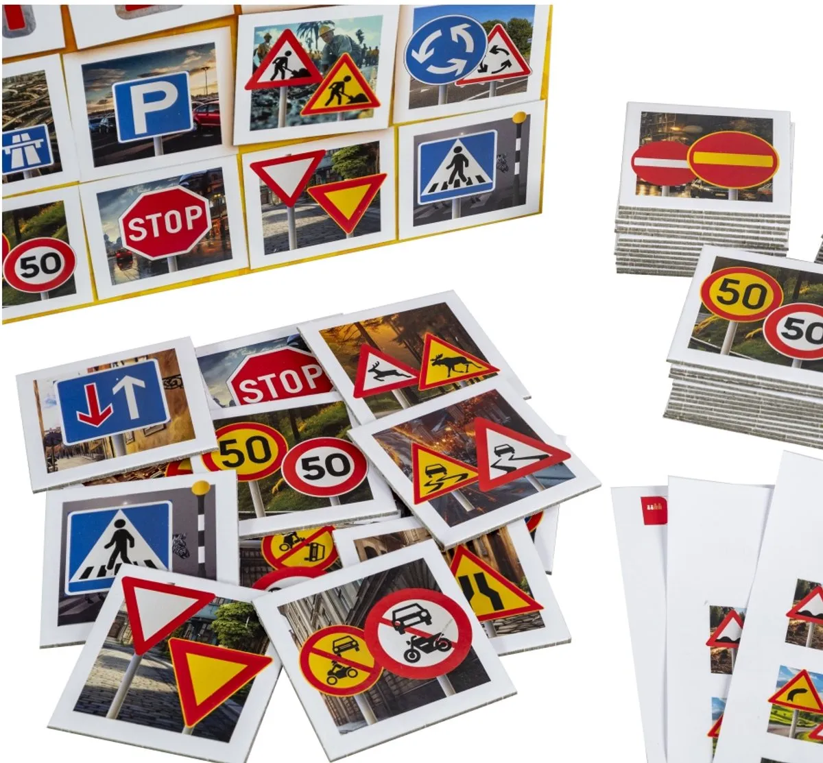 Tactic Memory Verkeersborden Kaartspel 60555