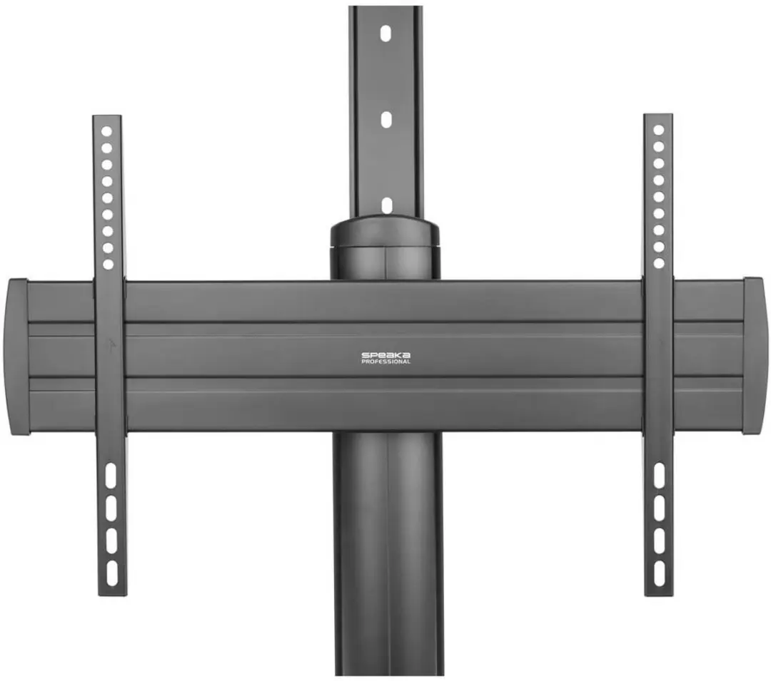 SpeaKa Professional SP-TVC-1400 TV-wagen 75 Inch - Mat zwart