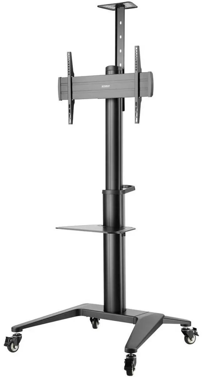 SpeaKa Professional SP-TVC-1400 TV-wagen 75 Inch - Mat zwart