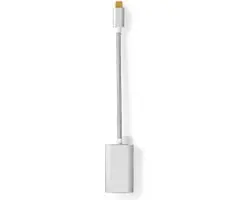 Nedis USB-C HDMI Adapter 4K@60Hz Power Delivery 20cm - Zilver