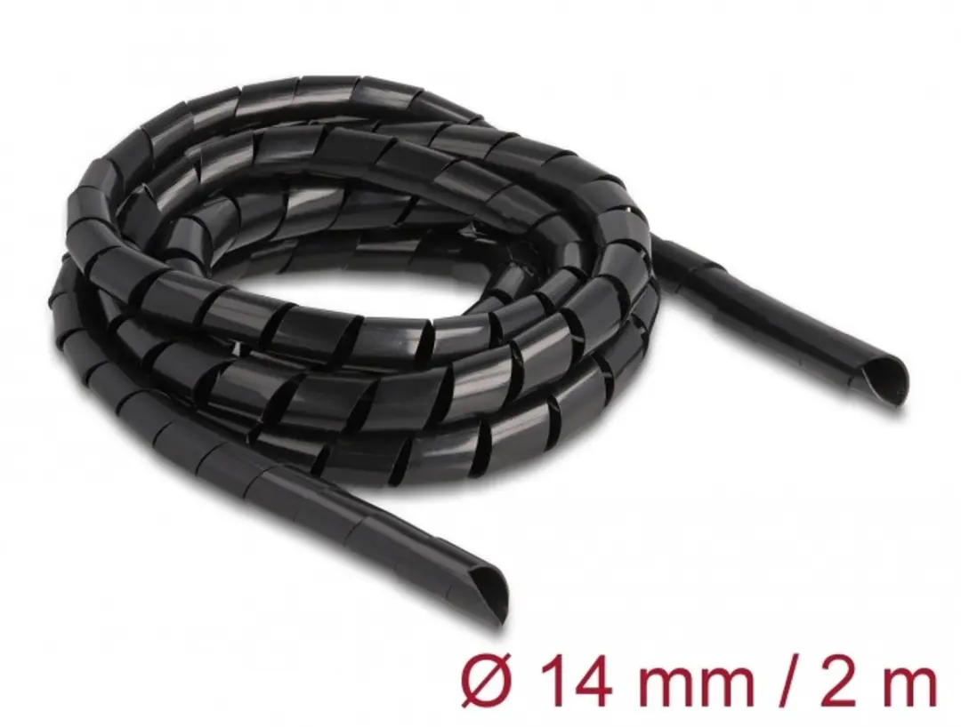 Delock Spiraalslang Flexibel 2m x 14mm