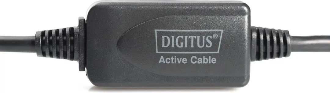 Digitus USB 2.0 A-A Kabel DA-73101 - 15m - Zwart