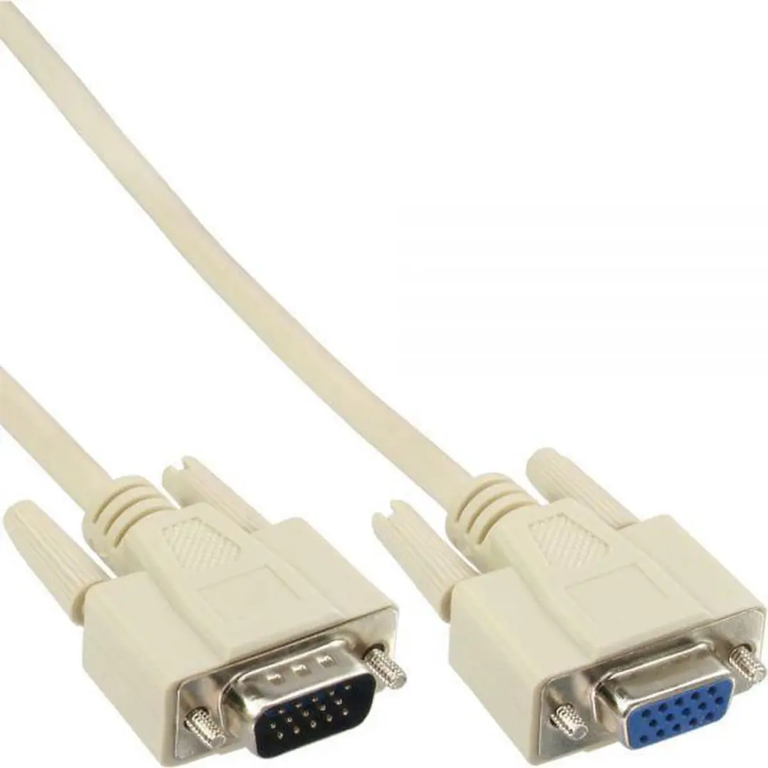 InLine VGA Kabel 1m - Geel