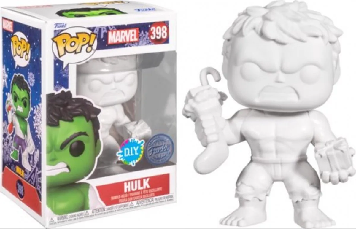 Funko Pop! Marvel Hulk #398 DIY Pop Figuur