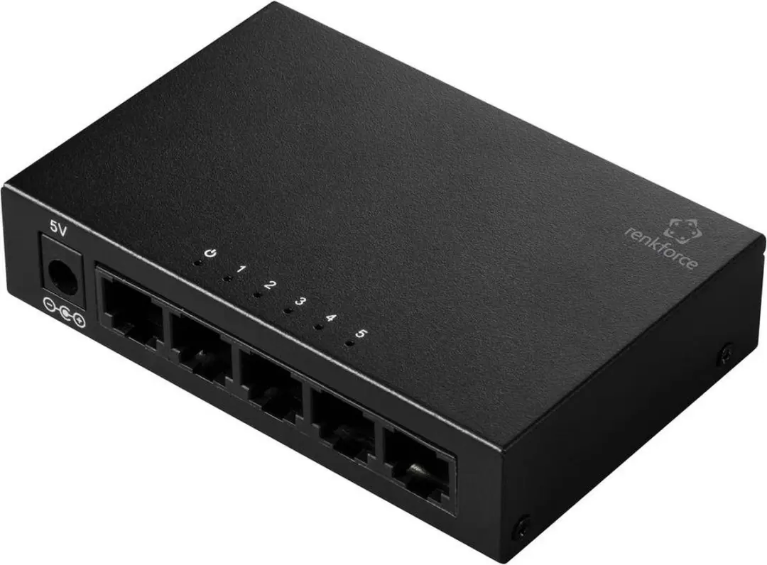 Renkforce RF-6385004 Netwerk Switch 5 Poorten 1 Gbit/s