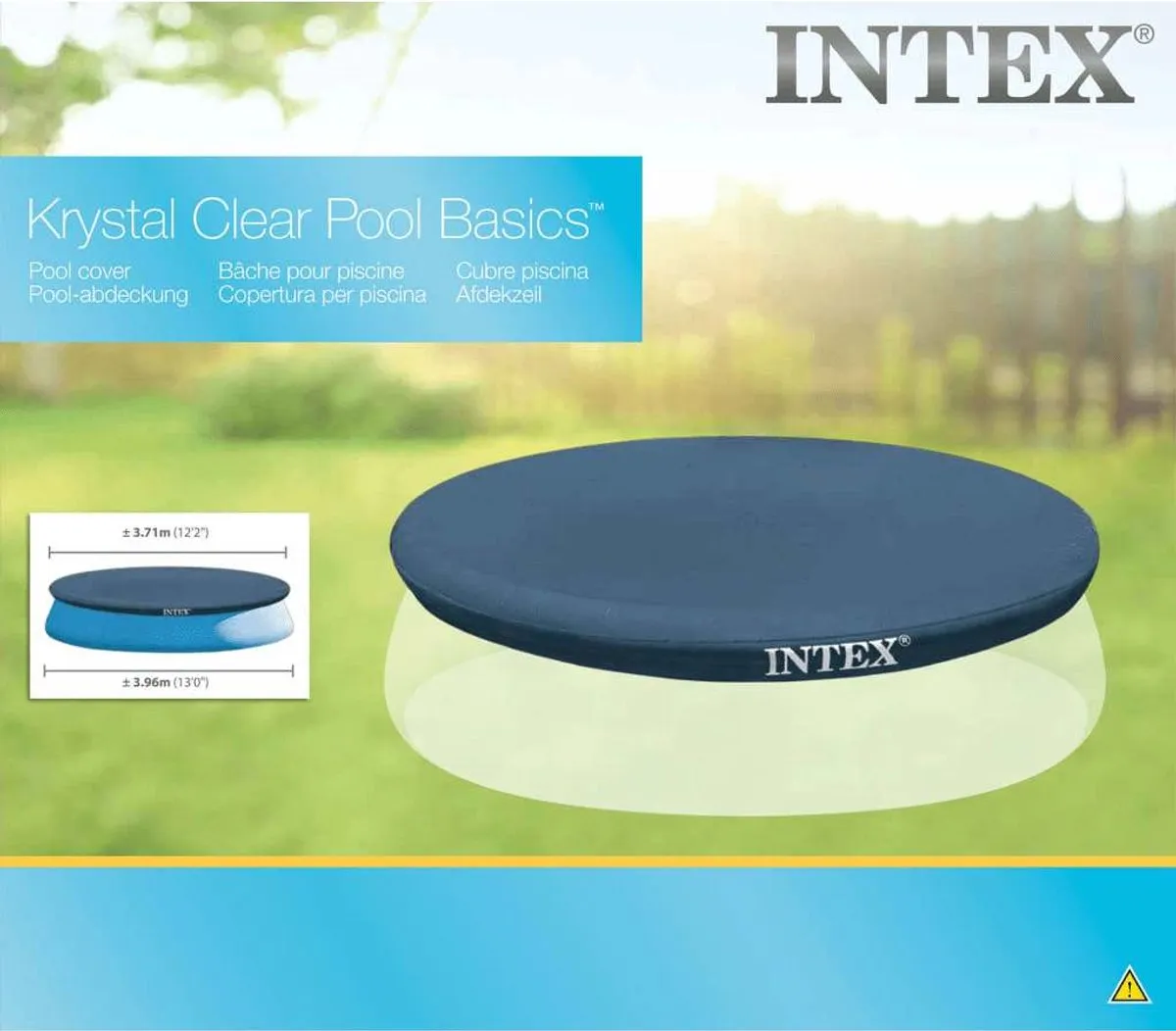 Intex Zwembadhoes Rond 396cm - Blauw