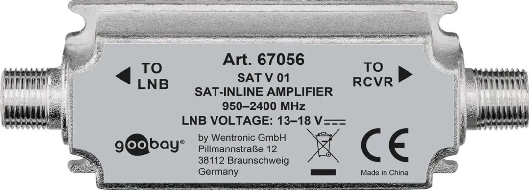 Goobay SAT Inline Amplifier 67056