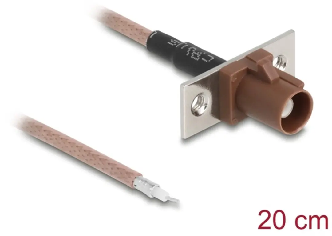 Delock FAKRA F Antennekabel RG-316 20cm