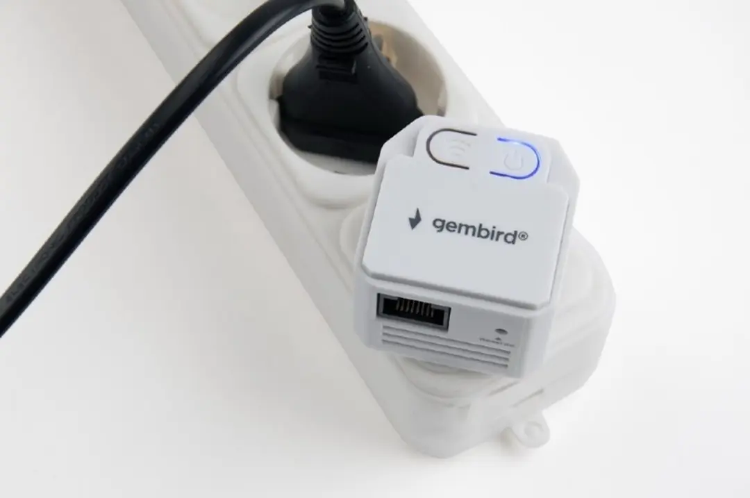 Gembird Wifi Repeater WNP-RP300-03-BK - 300Mbps - Zwart