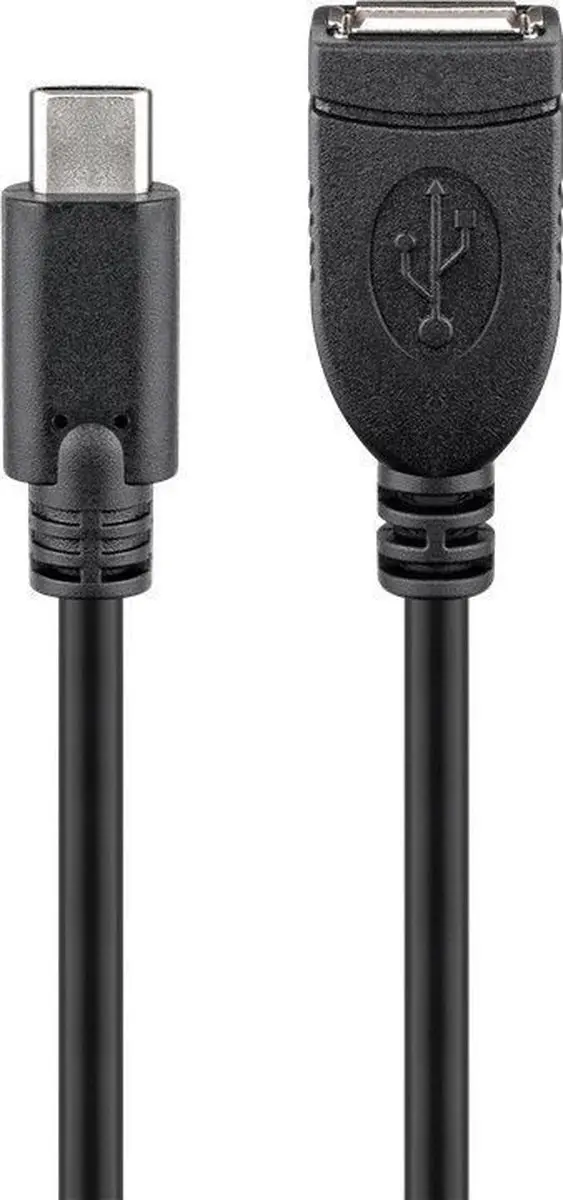 Goobay USB-C naar USB-A Adapter 2,5W - 10 Stuks - 0,2m