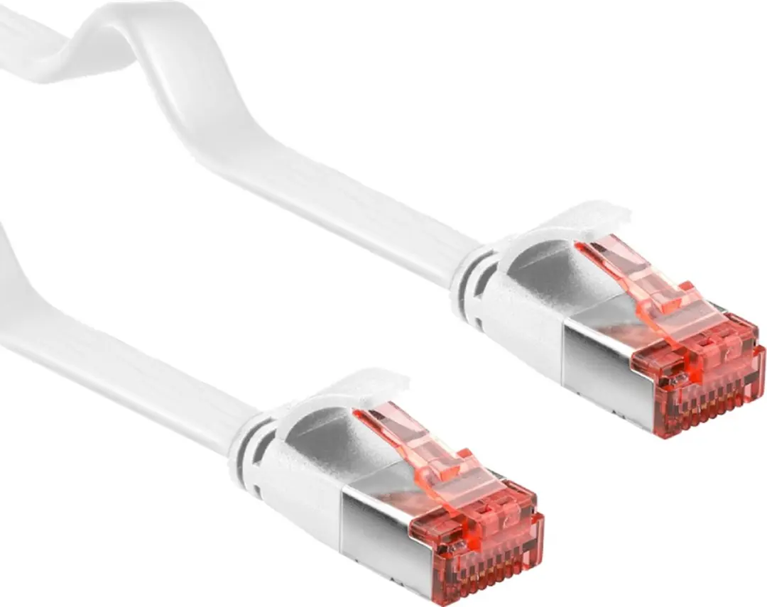 Goobay U/FTP CAT6 Netwerkkabel Wit - 2m - 10 Stuks