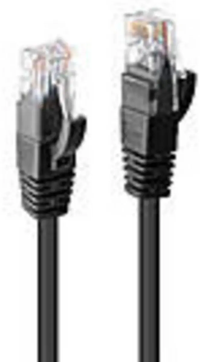 Lindy CAT 6 Patchkabel 10m - RJ45 - Zwart