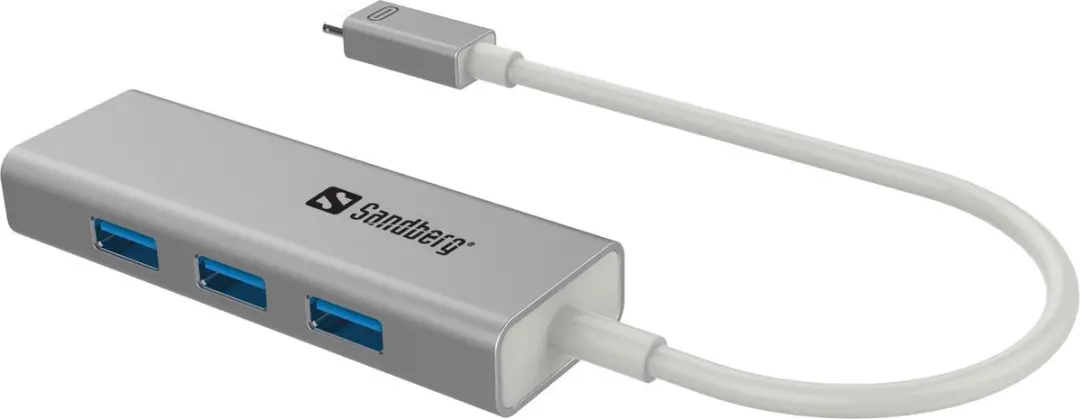 Sandberg 136-03 USB-C naar 3x USB 3.0 Converter