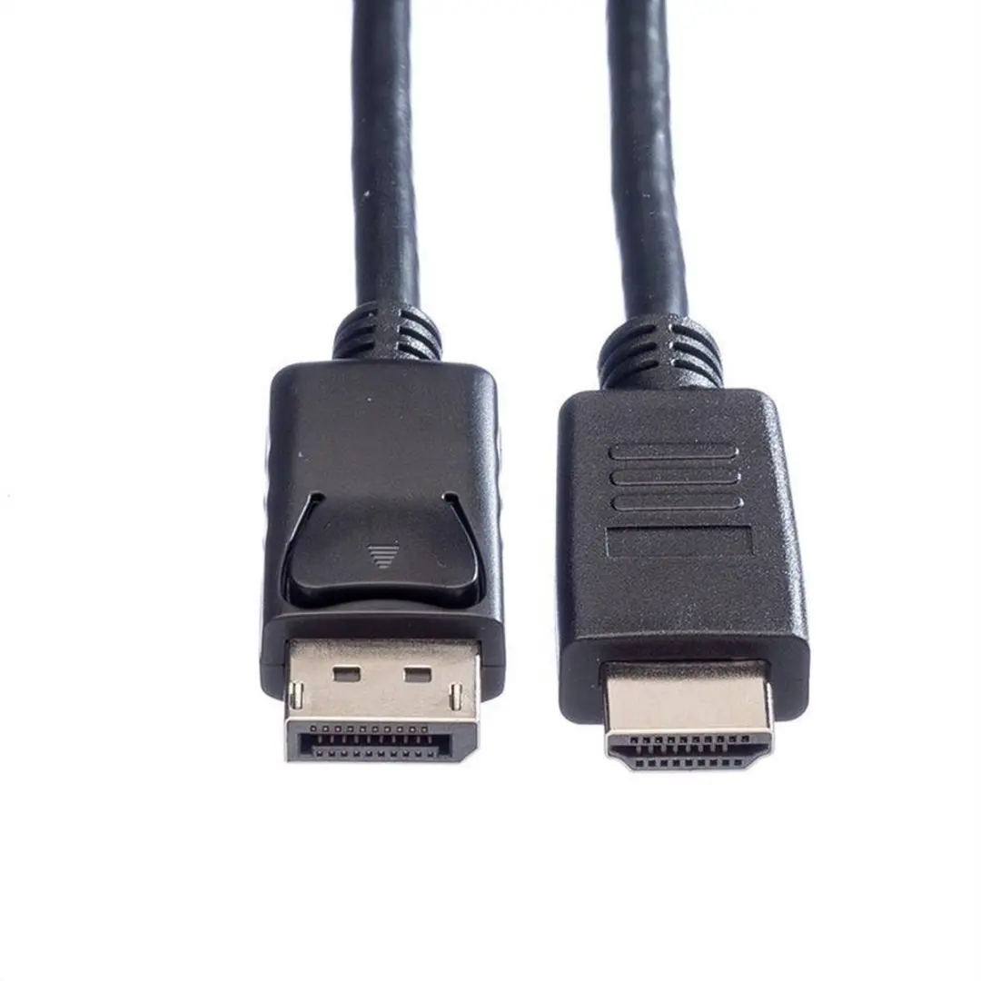 Roline DisplayPort DP - HDMI Kabel 3m - Zwart