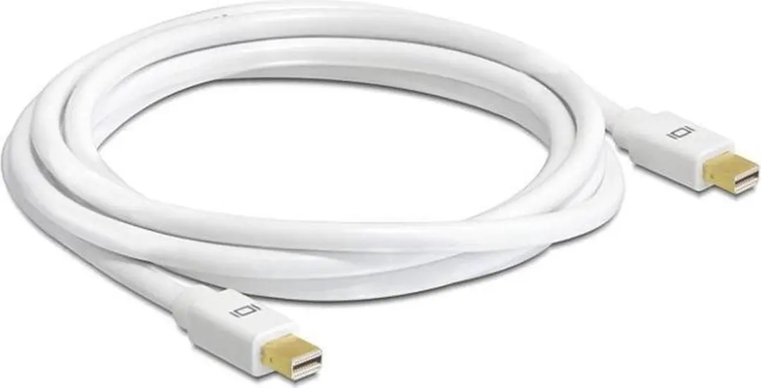 Delock Mini DisplayPort Kabel 1.5m - Wit