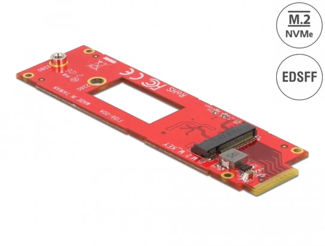 Delock EDSFF E1.S naar M.2 Key M Converter