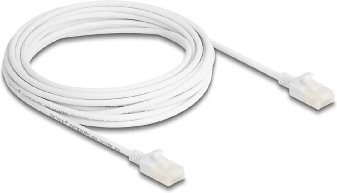 Delock Cat.6A RJ45 Kabel 5m - Wit