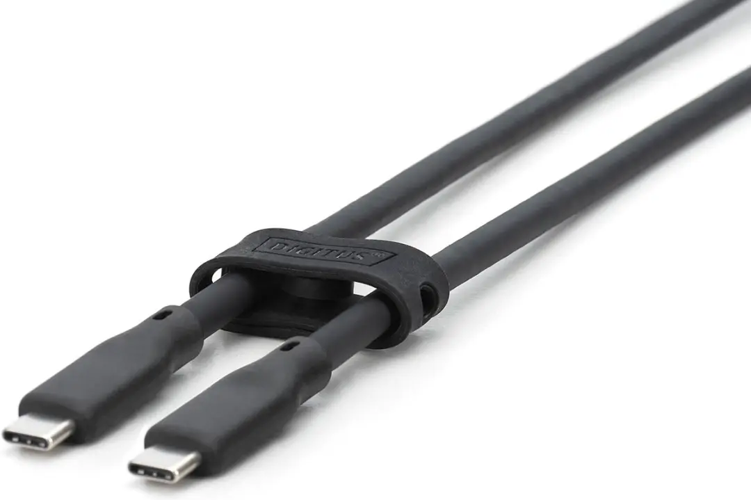 Digitus USB-C Kabel 10Gbps 100W 4K - Transparant
