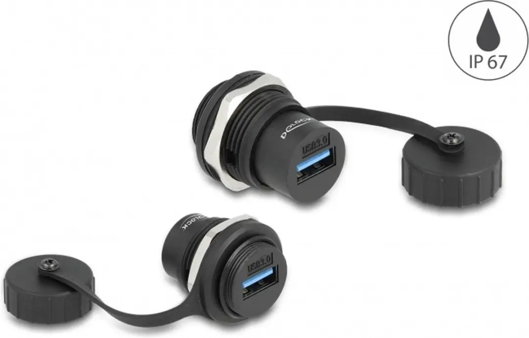 Delock USB3.0 Inbouwadapter IP67