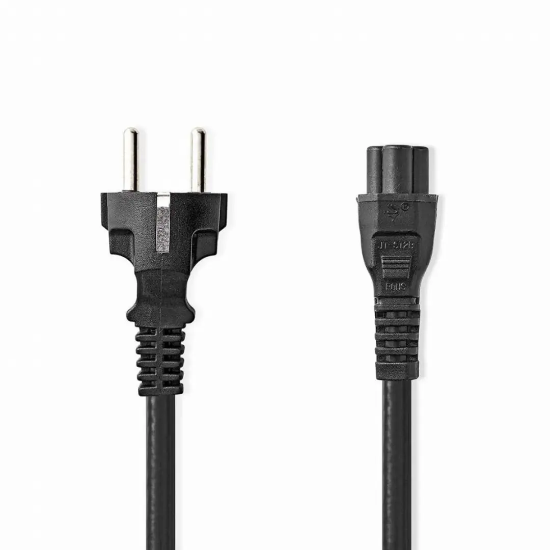 Nedis Stroomkabel CEGL10130BK20 Type F - 2.00m - Zwart