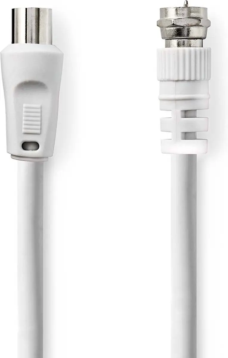 Nedis CSGP41800WT30 Coaxkabel F-Male 30dB 3m - Wit