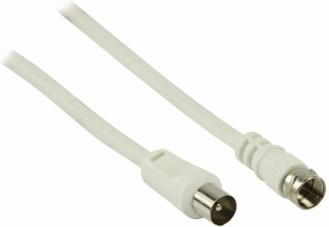 Nedis CSGP41800WT30 Coaxkabel F-Male 30dB 3m - Wit