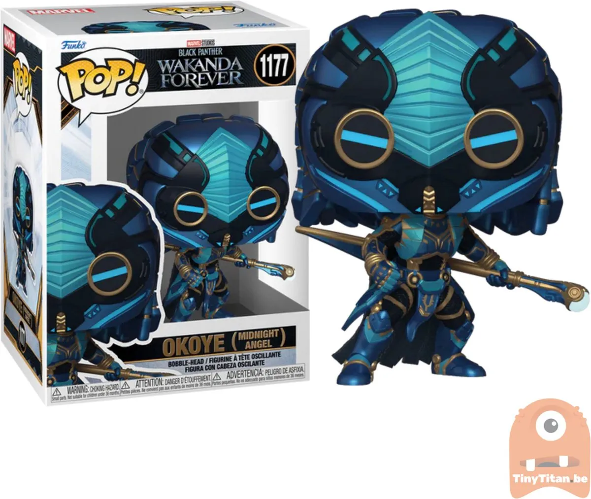 Funko POP! Okoye Midnight Angel Marvel Black Panther 66719