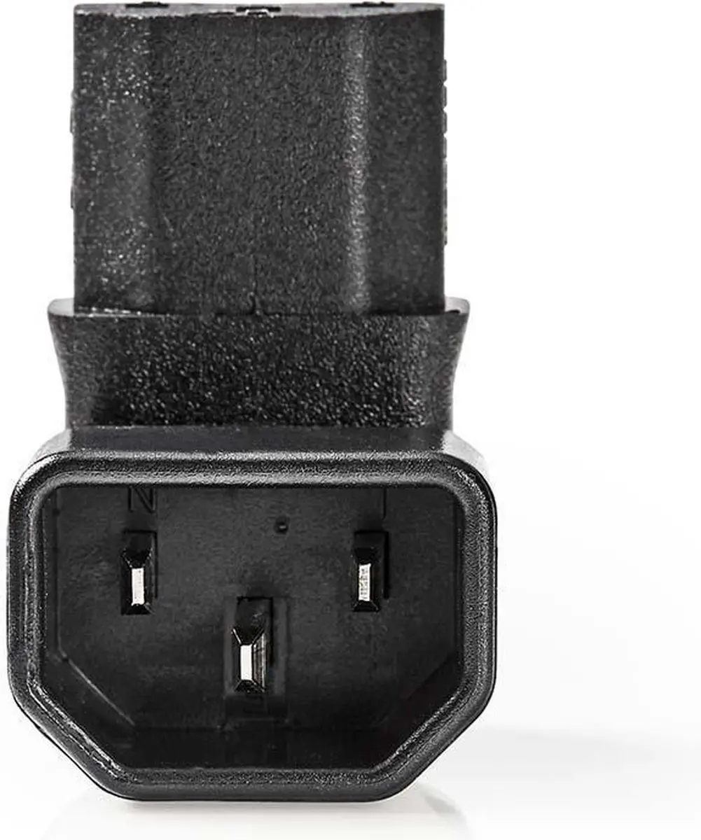 Nedis IEC-320-C13 Verlengstekker 90° Gehoekt
