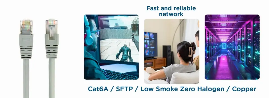 Gembird FTP Cat6 Netwerkkabel 20m - Grijs