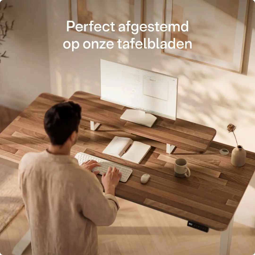 Desktronic Monitorstandaard 2 Schermen SKU_949 - 114x28cm