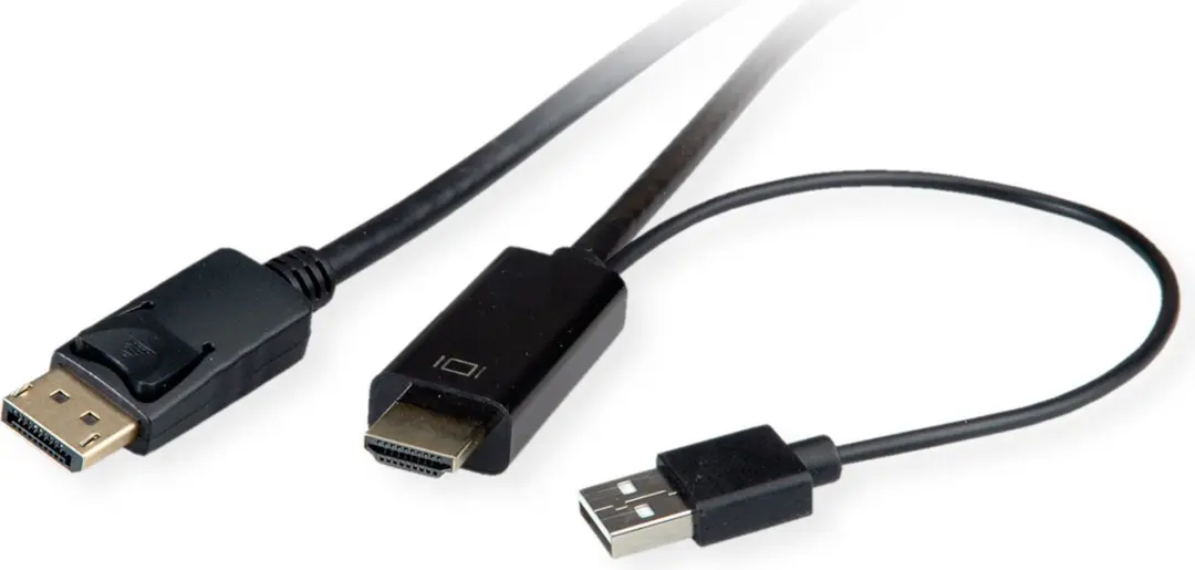 Roline HDMI naar DisplayPort Kabel 1m - 10 Stuks