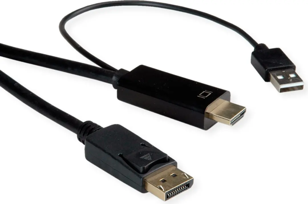 Roline HDMI naar DisplayPort Kabel 1m