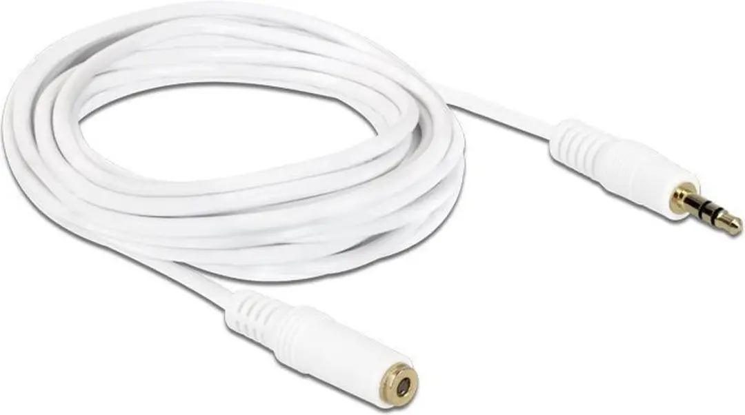 Delock 3,5mm Jack Audio Verlengkabel - Verguld - 3m
