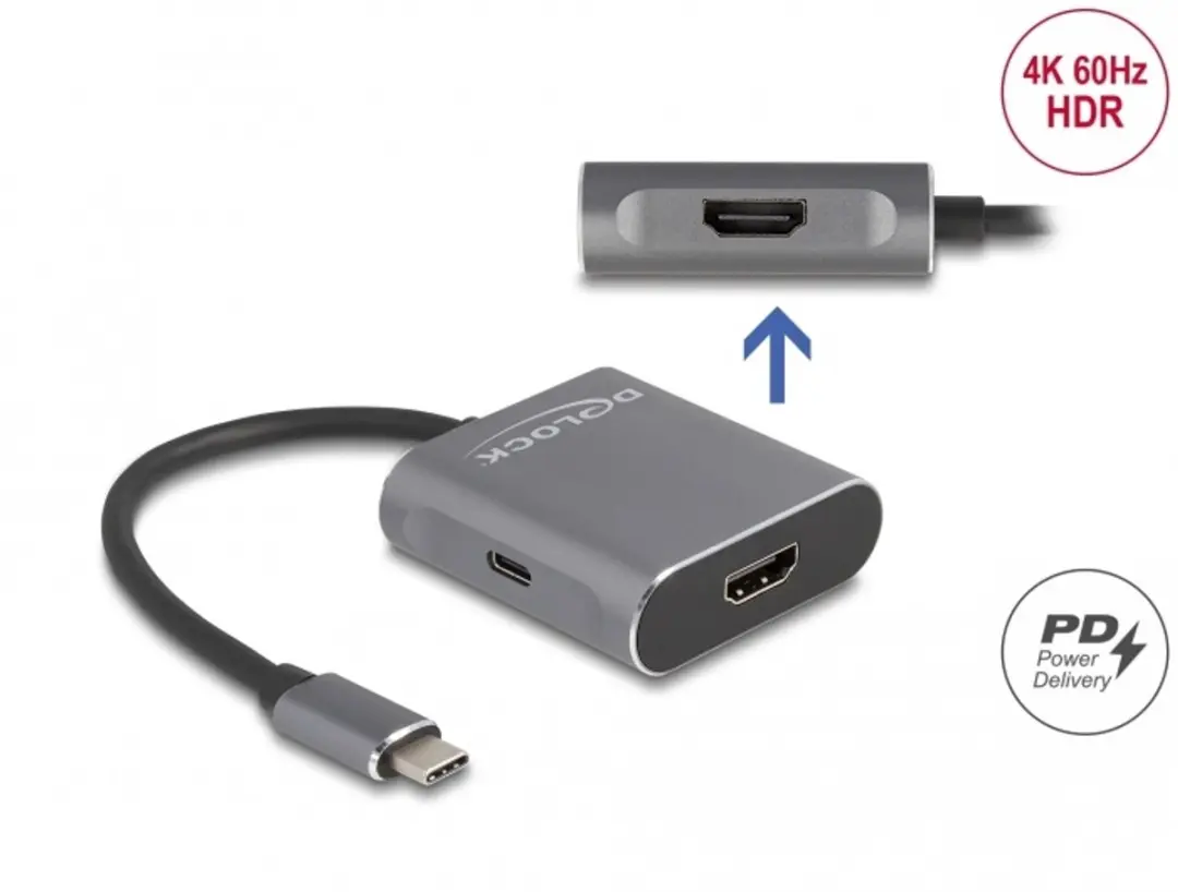 Delock USB-C Splitter DP Alt Mode 2x HDMI MST