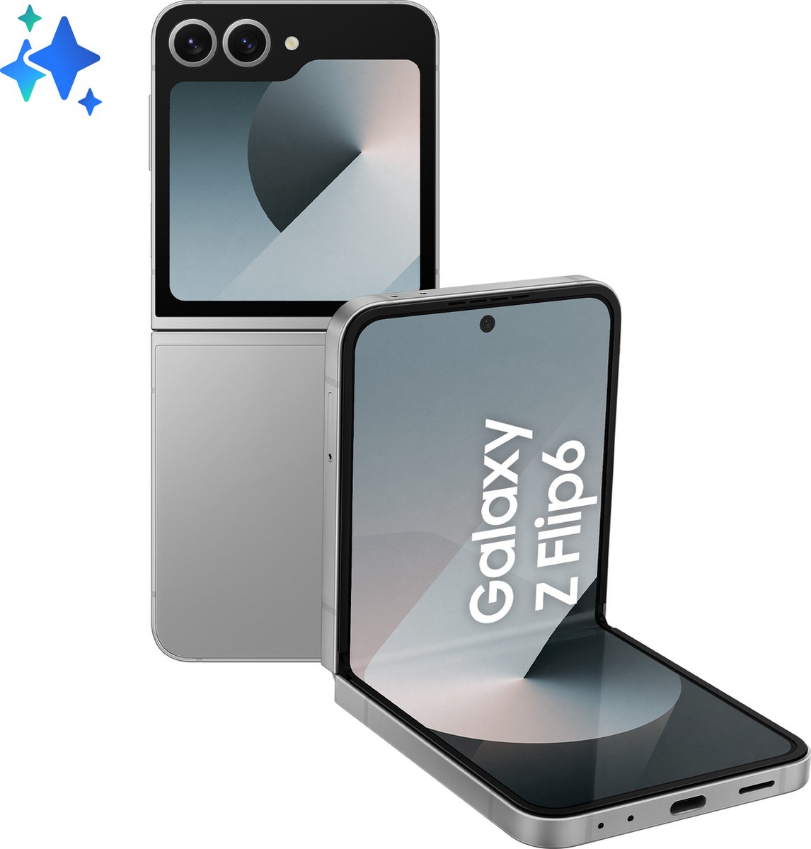 Samsung Galaxy Z Flip6, 512 GB, Zilver