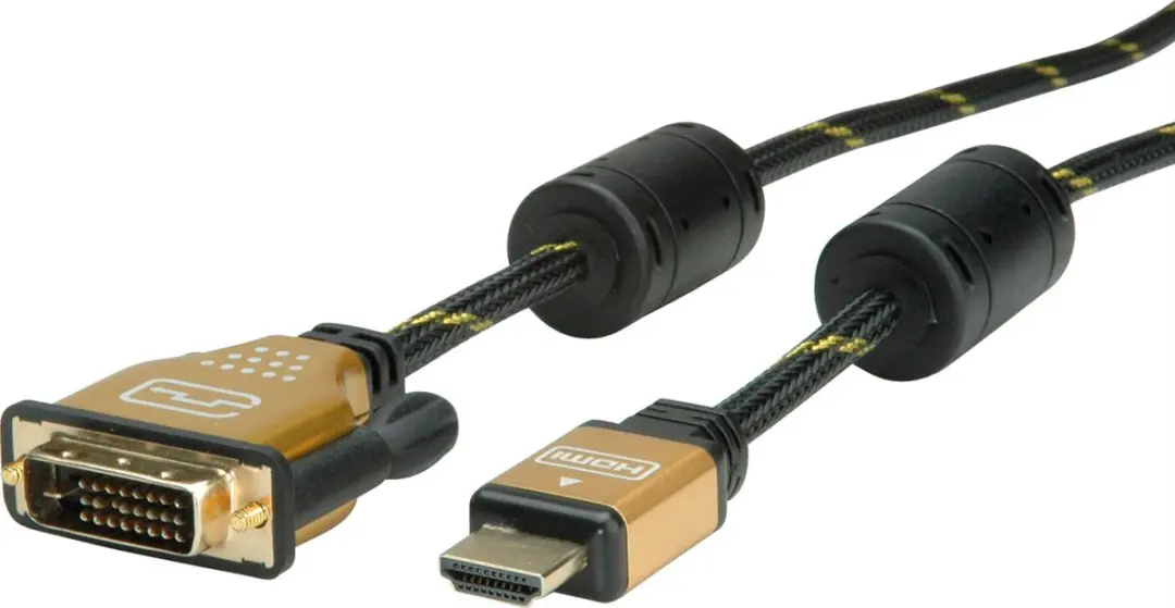 Roline Gold DVI-HDMI Kabel 1m - M/M