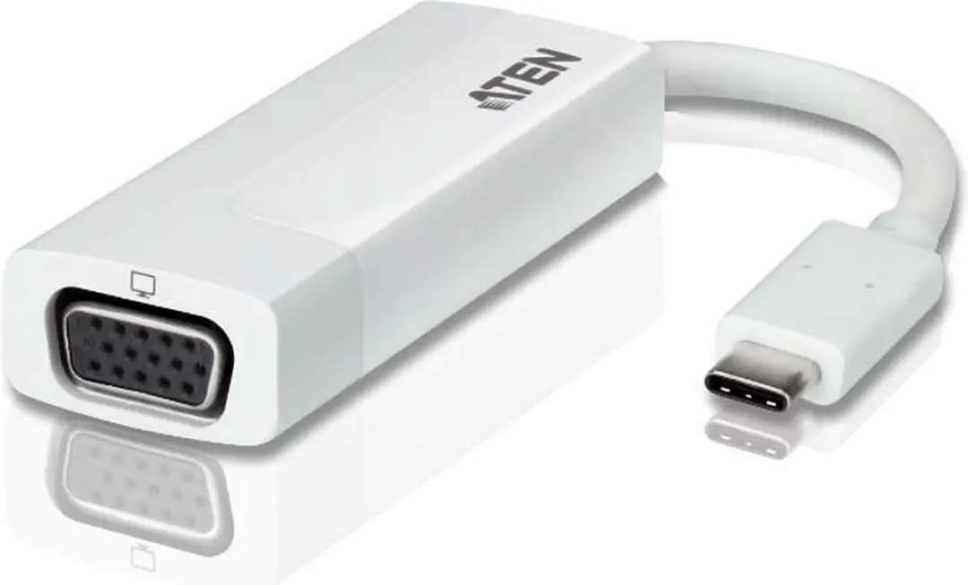 Aten UC3002 USB 3.1 C naar VGA Adapter - Wit