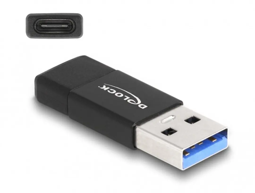 Delock USB 3.2 Gen 2 Adapter Type-A naar Type-C