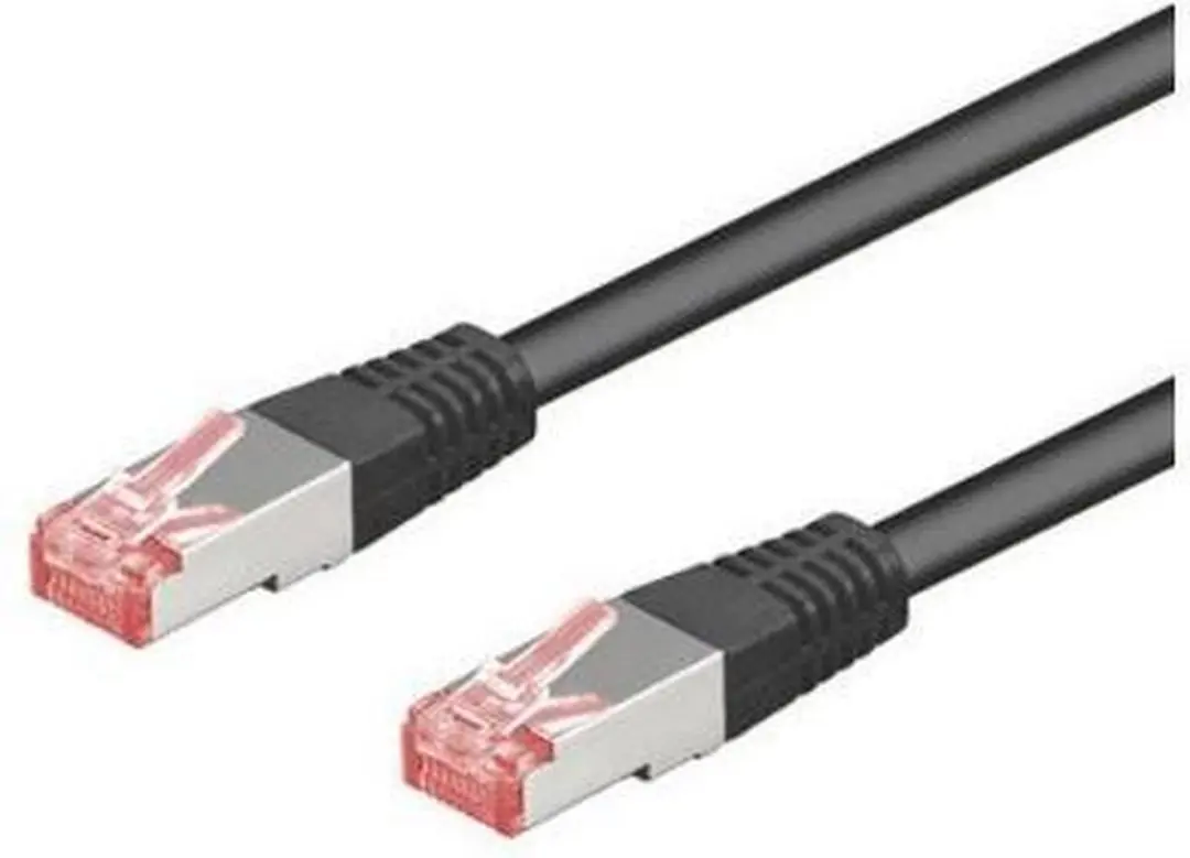 Goobay CAT 6 S/FTP Netwerkkabel - Zwart