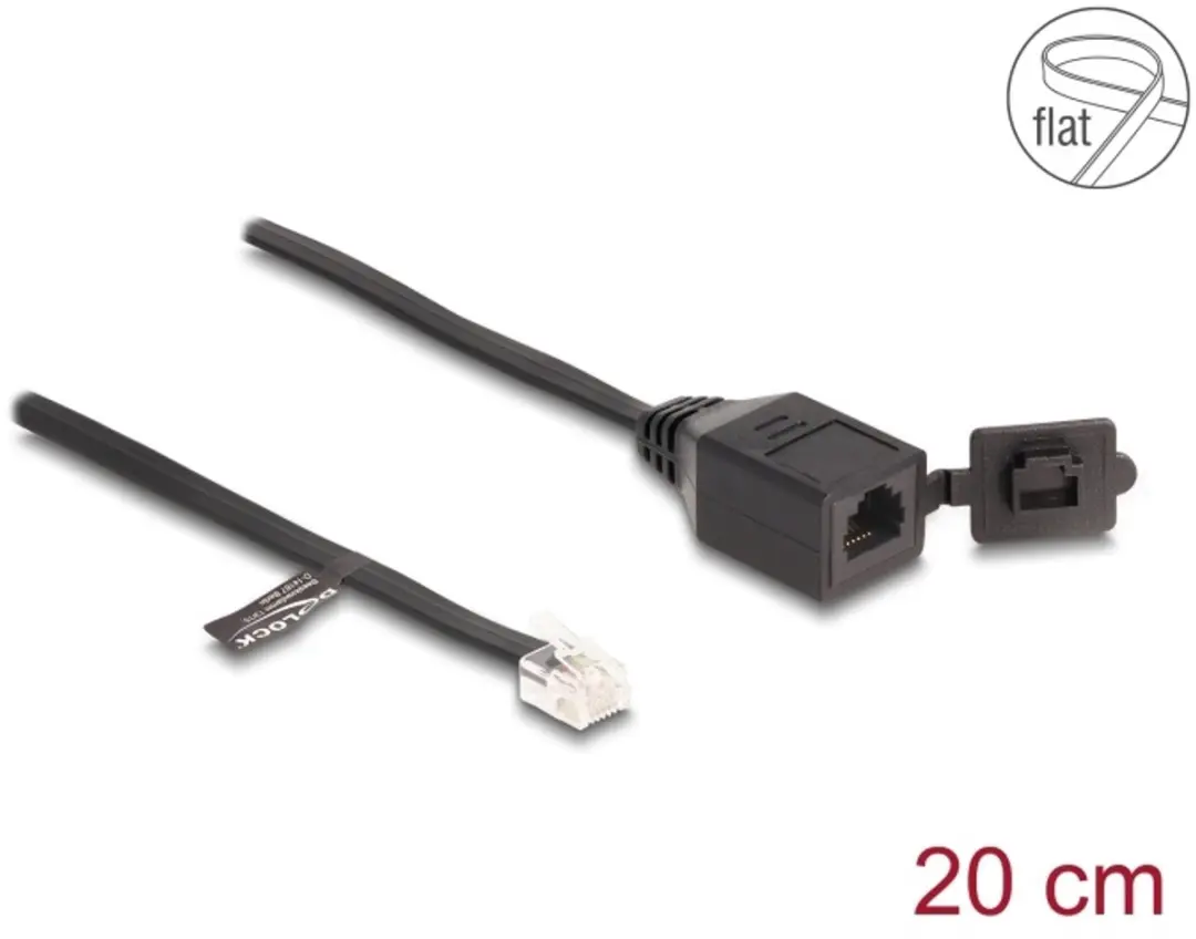Delock RJ12 Kabel 20cm