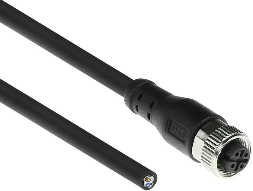 ACT Industrial Sensor Kabel M12A 4-polig 3m