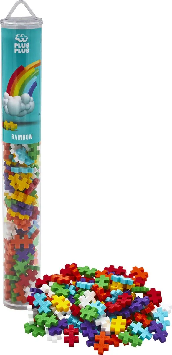 Plus-Plus Regenboog 100-delig Bouwset
