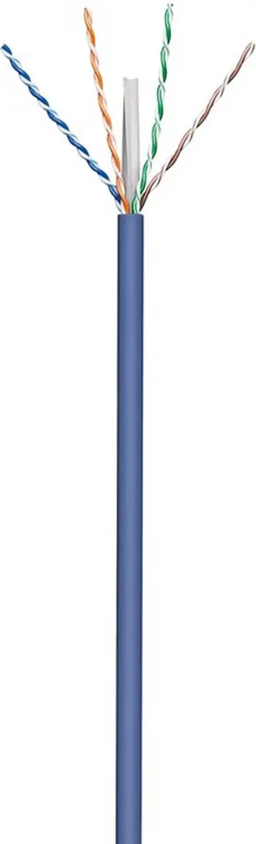 Goobay CAT6A Netwerkkabel 100m - Blauw
