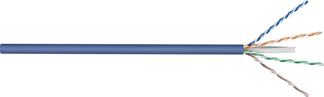 Goobay CAT6A Netwerkkabel 100m - Blauw