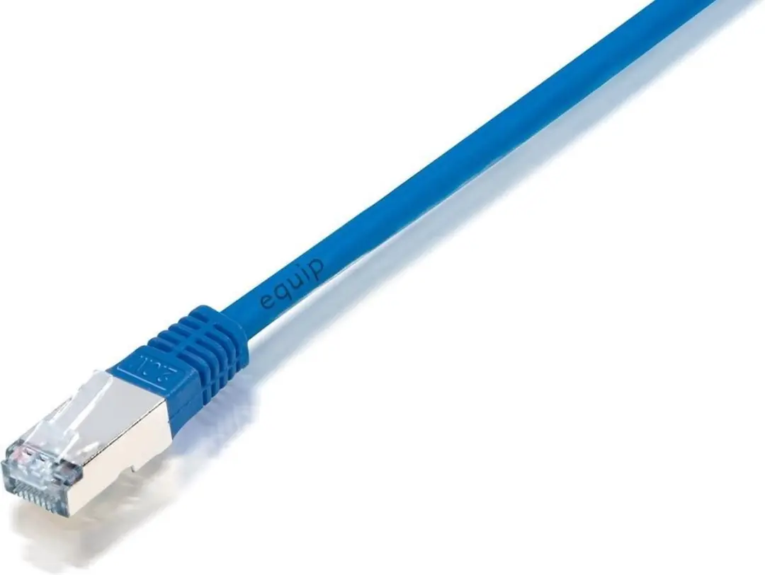 Equip F/UTP C5e Patchcable 0,5m blue