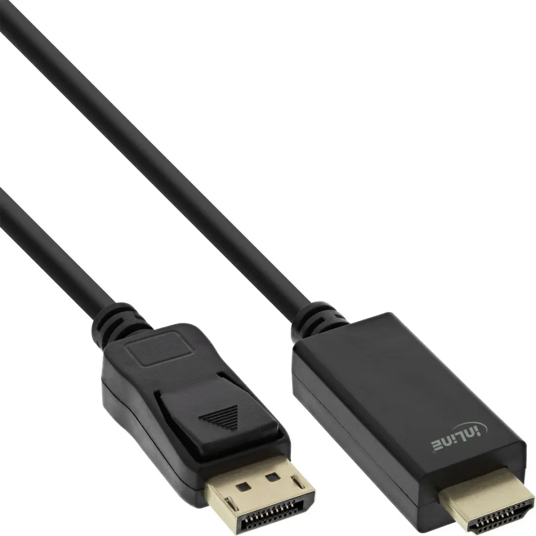 InLine DisplayPort naar HDMI Kabel 1.2/2.0 4K60Hz